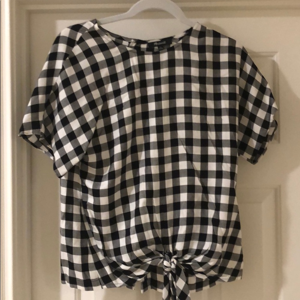 Madewell plaid shirt